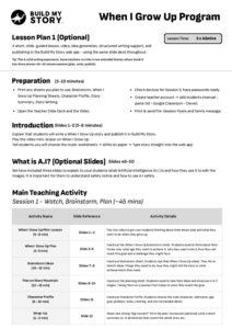 Lesson Plan Option 1