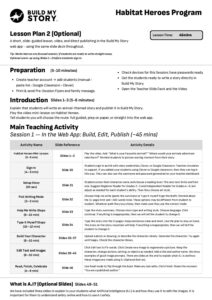Lesson Plan Option 2