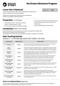 Lesson Plan Option 2