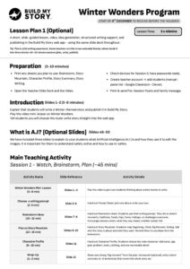 Lesson Plan Option 1