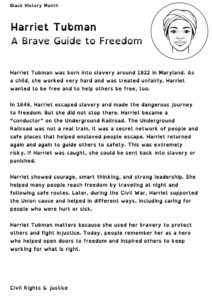 Black History Month - Passage Pack